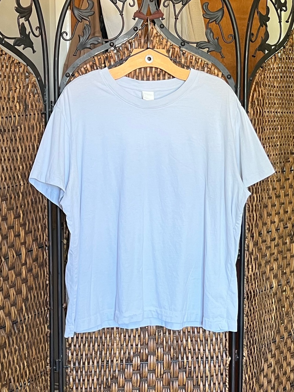 XXL H&M Cotton Light Gray T-Shirt